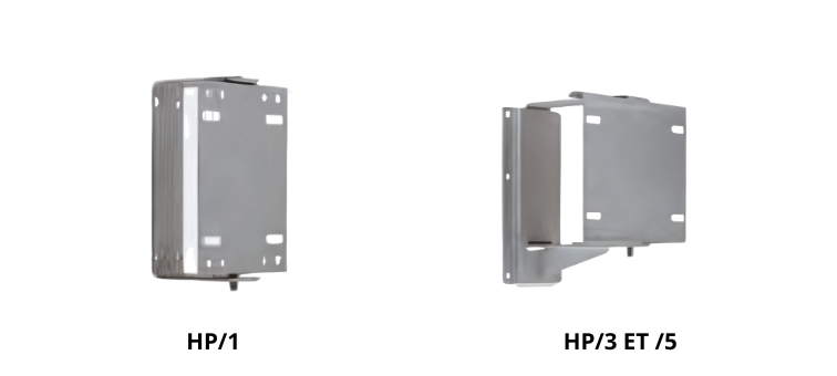 Consoles murales orientables 180° TYPE HP/1 - HP/3 et HP/5