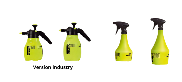 Pulvérisateurs manuels type mini et industry