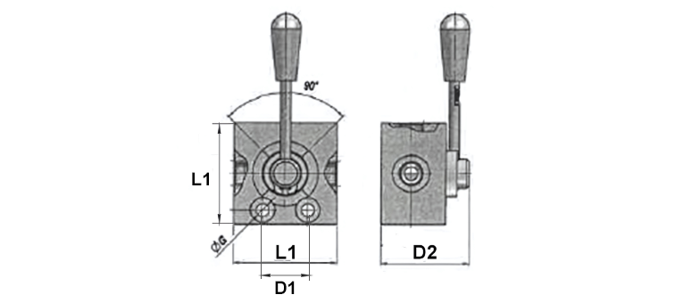 Déviateur haute pression 3 voies compact 