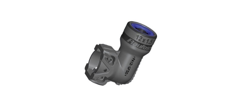 Coude spécial ABC à clipser 