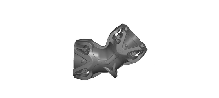 Coude 45° à clipser 