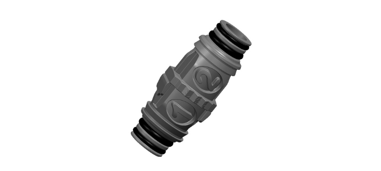 Union double adapteur à clipser 