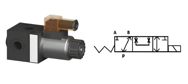 Déviateur 3 voies - 50 litres/min 