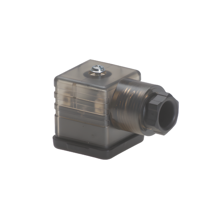 Connecteur avec redresseur et LED