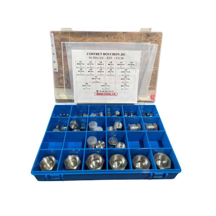 Coffret 24 - bouchons JIC 