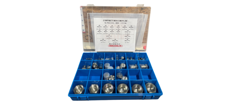 Coffret 24 - bouchons JIC 
