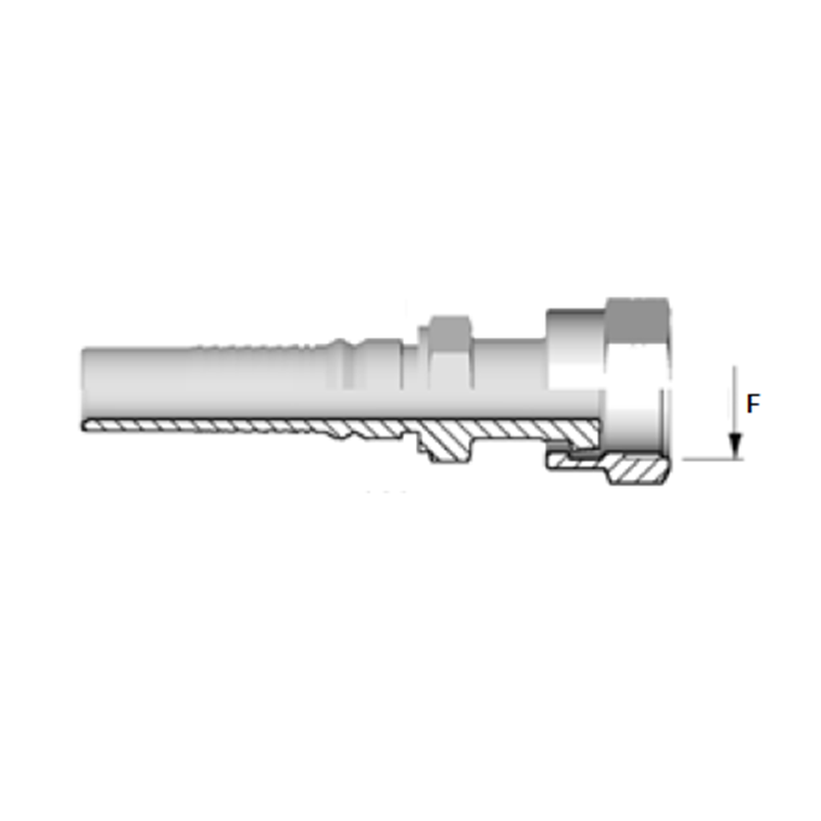 Embout interlock femelle ORFS