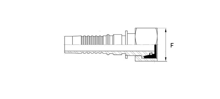 Embout interlock femelle série S inox