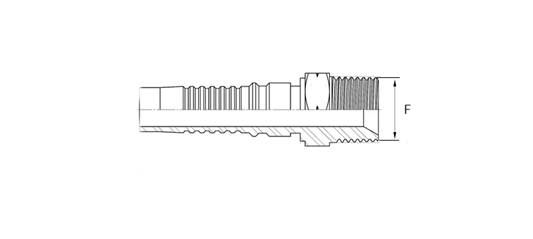 Embout interlock male NPT (BRIGGS) inox
