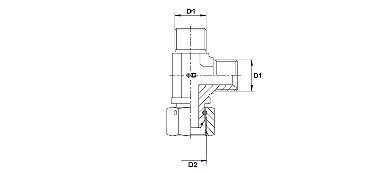 Te orientable renversé BSP inox
