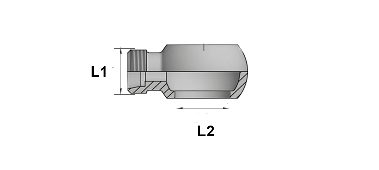 Banjo mâle DIN 24° pour vis gaz 