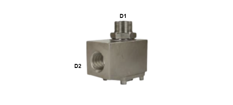 Coude tournant corps et moyeu inox