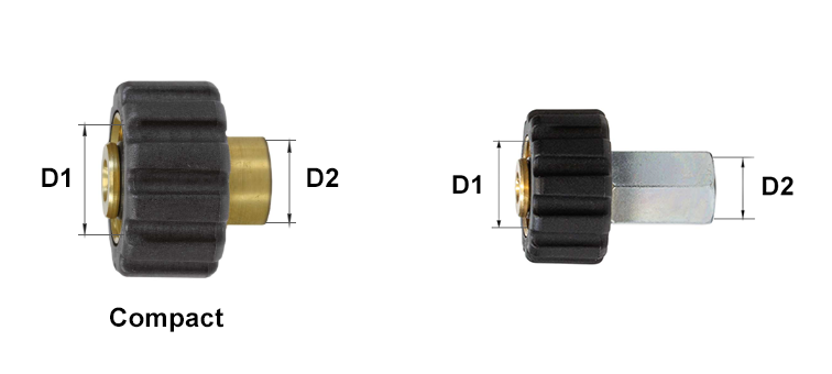 Adapteurs laiton femelle tournant 22X150 X femelle