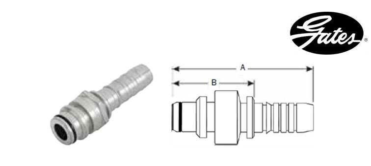 Embout STECKO GATES GLOBAL SPIRAL